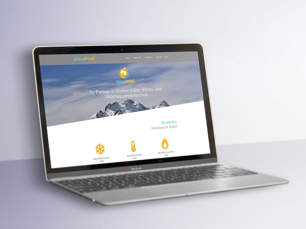 Klimaprofi Website
